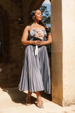 Keegan Maxi Dress Steel Gray