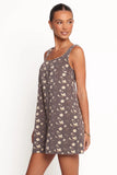 Abbott Mini Dress Brown Floral