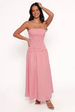 Bea Maxi Dress Soft Pink