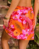 Sunkissed Glow Floral Wrap Tie Sarong
