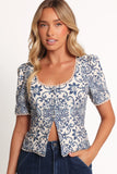 Jett Top Azalea Mosaic