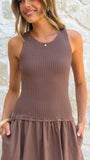 Arden Maxi Dress Chocolate