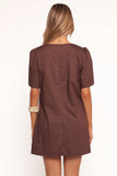 Lirael Mini Dress Espresso