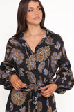 Pali Romper Black Floral