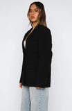 Whats His Is Mine Blazer Black