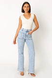 Nico Wide Leg Jean Blue