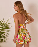 Betsie Halter Neck Floral Mini Dress