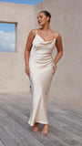 Willow Maxi Dress Soft Gold