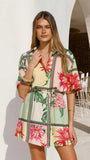 Tarika Mini Dress Tropical Bloom