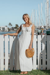Jessalyn Maxi Dress White