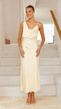 Audrey Maxi Dress Lemon