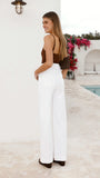 Abrand 94 Wide Jean White Gold
