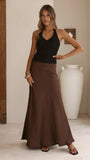 Kylie Halter Neck Top Black