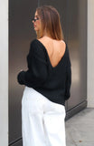 Softer Love Knit Sweater Black