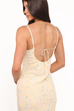 Yelena Dress Yellow Floral