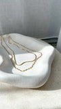 Sarah Twist Necklace Set Gold