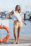 Mattina Shorts Mango Stripe