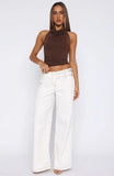 No Second Chances Pants Cream