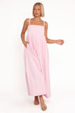 Corfu Midi Dress Pink