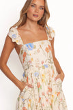 Laela Midi Dress Floral