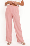 Dean Linen Pants Light Pink