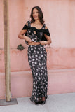 Giarda Maxi Skirt Dark Floral