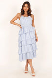 Cora Midi Dress Blue