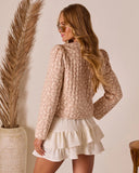 Florienne Front Tie Quilted Jacket
