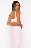 Ill Prove It Sports Crop Ballet Pink Honey