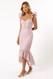 Novella Midi Dress Pink