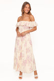 Jemira Maxi Dress Lavender Floral