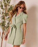Oxford Heritage Suiting Mini Dress