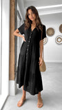 Kimberly Midi Dress Black
