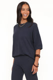 Ashby Knit Top Navy