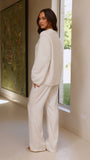 Ally Knit Sweater Cream