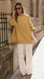 Harita Knitted Sweater Mustard