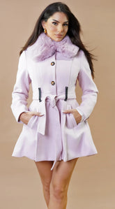 Elysian Coat Pink