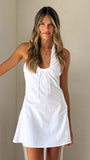 Elsie Mini Dress White