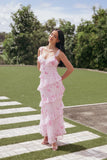 Virginia Maxi Dress Lilac Floral