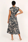 Lisbeth Midi Dress Green Floral