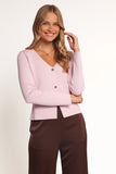 Perla Knit Cardigan Pink