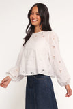 Aggie Blouse White