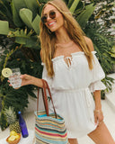 Naziree Off The Shoulder Mini Dress