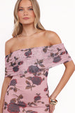 Indya Maxi Dress Pink Floral