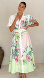 Dusk Maxi Dress Sorbet Symphony