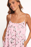 Lumina Maxi Dress Pink Floral