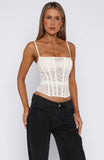 Im Irreplaceable Lace Bustier Cream