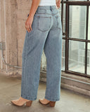 Melvine Rigid High Rise Wide Leg Jeans