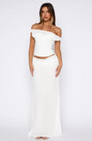 Unavailable Energy Maxi Dress White