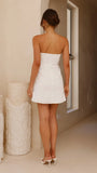 Capella Mini Dress White Flower